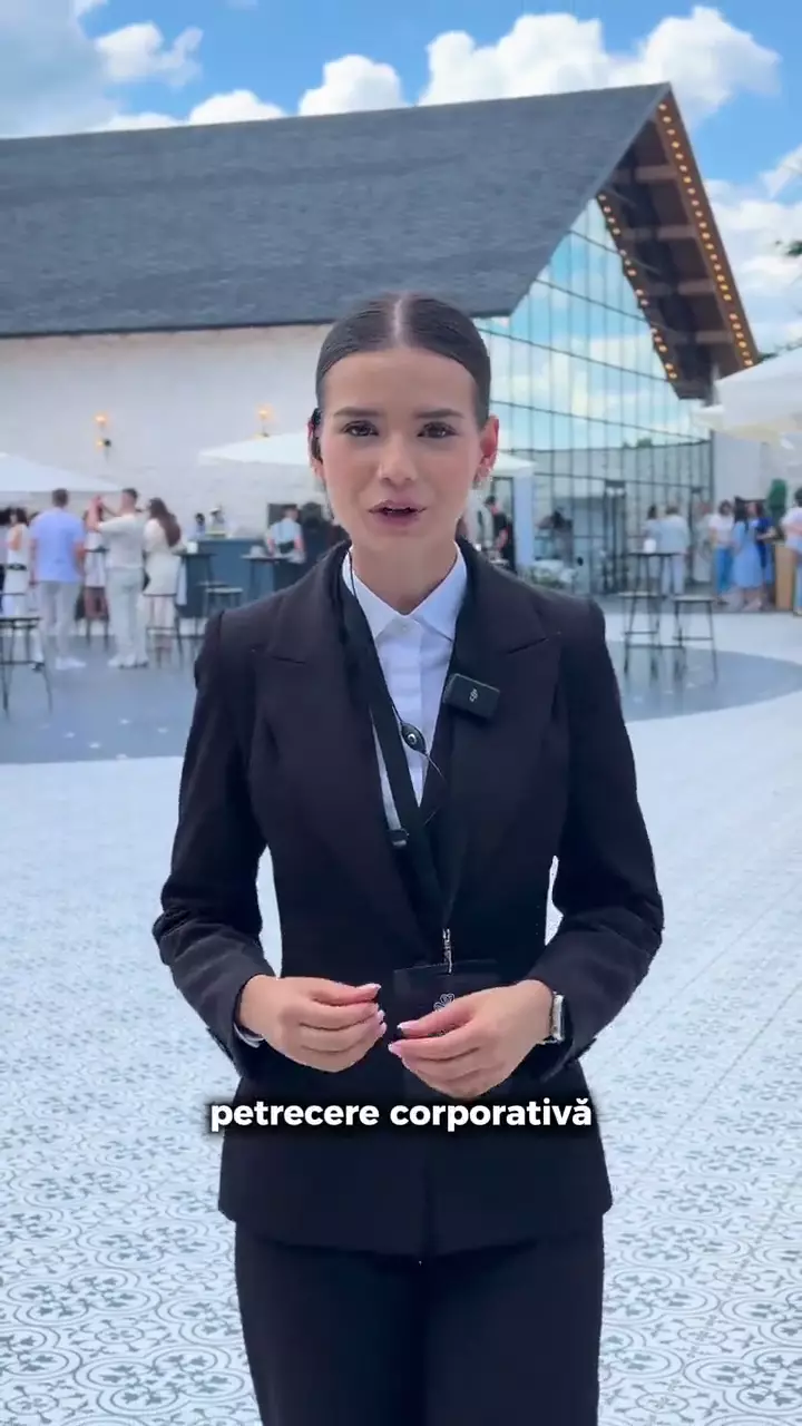 Prezentarea locației pentru petreceri corporative